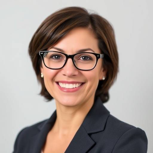 Professional headshot of Elena Alvarez, smiling warmly, with short brown hair and glasses. She is wearing a blazer, conveying her expertise and approachability.