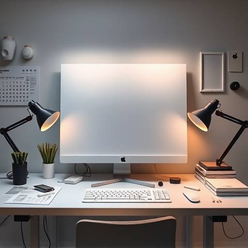 UX/UI design course image. Shows various user interface elements and design tools on a digital canvas.